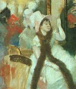 Edgar Degas Portrait after a Costume Ball Germany oil painting reproduction